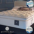 Serta Perfect Day Imperial Suite Euro Top Cal King-size Mattress and Box ...