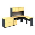 Bush Business Furniture-Series A Executive Suite 10 Beech Workstation
