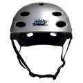 MBS 'Grafstract' Silver Large/ XLarge Helmet
