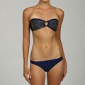 1Sol Women's 2-piece Bandeau Top Bikini