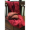 Helen Crochet Floral Throw