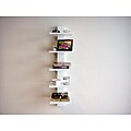 Spine Wall White Book Shelves