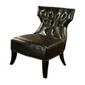 Bentley Espresso Bonded Leather Chair