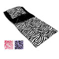 Zebra Microplush Sleeping Bag
