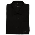 Jean Paul Germain Men's Black French Cuff Dress Shirt