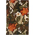 Download reports on iron Decor Hand-tufted Iron Brush Brown Wool Rug (5' x 8')