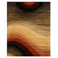 Hand-tufted Desertland Multicolor Wool Rug (6' Square)