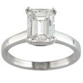 14k White Gold 2ct TDW Certified Clarity-enhanced Diamond Ring (I, SI1)