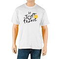 Le Tour de France Men's 'Logo' White Official T-Shirt