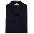 Armando Men's Navy Convertible Cuff Dress Shirt