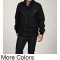 Rocawear Men's Hidden Front Closure Wool Blend Jacket FINAL SALE