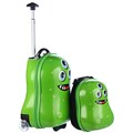 Trendykid Travel Buddies Alien 2-pc Hardside Kid's Luggage Set