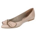 Steve Madden Women's 'P-Sippi' Taupe Pointed-toe Bow Flats