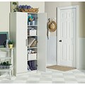 Akadahome Multipurpose 72-inch Antique White Storage Cabinet