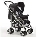 Zooper Bolero Baby Stroller in Star Black