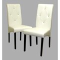 Warehouse of Tiffany White Dining Room Chairs (Set of 8)