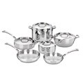 Cuisinart FCT-10 French Classic Tri-ply 10-piece Stainless Cookware Set