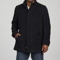 Andrew Marc Men's Zip-out Liner Wool/Cashmere Blend Car Coat FINAL SALE