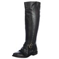 Steve Madden Women's 'P-Lakke' Black Riding Boots