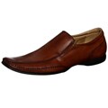 Steve Madden Men's 'Captrye' Cognac Bike Toe Loafers