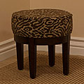 Round 4-legged Stool Ottoman