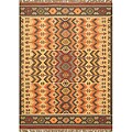 Top online resources for kilim rugs Hand-woven Palas Shirvan Kilim Beige Wool Rug (8' x 11')