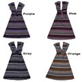 Women's Striped Stretch Dress (Thailand)