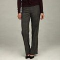 Focus 2000 Women's Grey/Purple Plaid Pants