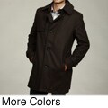 Kenneth Cole Men's Melton Wool Blend Coat FINAL SALE