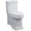 Town Square White 1-piece Toilet