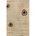 Handmade Alexa Peacock Wool Rugs (7'6 x 9'6) (Set of 2)
