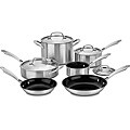 Cuisinart GGT-10 Green Gourmet 10pc Tri-Ply Stainless Steel Cookware Set