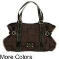 Nine West Stitch Detail Large Satchel