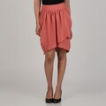 Vivienne Vivienne Tam Women's Slouch Overlap Skirt