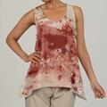 Vivienne Vivienne Tam Women's Uneven Hem Tank