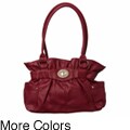Valencia 'Maddie' Faux Leather Shopper Bag