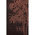 Handmade Alexa Moda Palm Tree New Zealand Wool Rugs (7'6 x 9'6) (Set of 2)