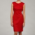 London Times Women's Ruby Paneled Dress