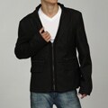 MG Black Men's Hampshire Zip-up Blazer