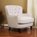 Tafton Tufted Fabric Club Chair