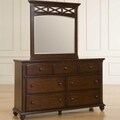 Broyhill Crossroads Cherry Finish Mirror