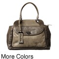 Chocolate New York Detachable Strap Tote Bag