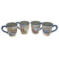 Certified International Seaside Market 16-oz Mugs (Set of 4)