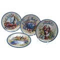 Certified International Seaside Market 6-in Canape Plates (Set of 4)