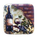 Certified International Wine Cellar 14.5-Inch Square Platter
