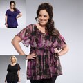 Kiyonna Women's Chateau Chiffon Tunic