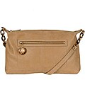 Fendi 'Forever' Tan Suede Cross-body Bag