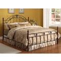 Newcastle King-size Cast-iron Metal Bed