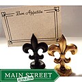 Details, photos and assessment of Card Space Invaders Norma Jean Designs Fleur de Lis Place Cards and Holders Set