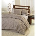 Carissa Taupe Queen-size 4-piece Comforter Set